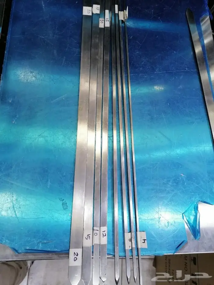 اسياخ كباب ومشاوي .. صناعة هندية ستيل صافي 5