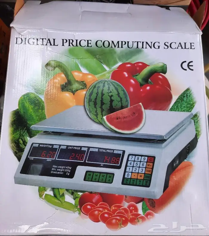 ميزان إلكتروني 40 كيلو 0