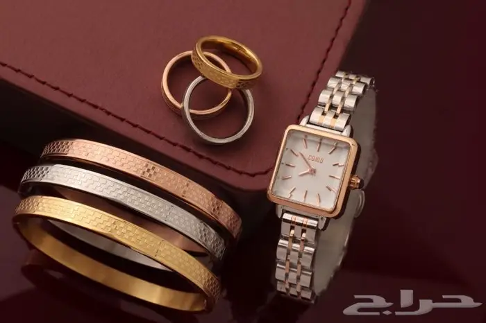 هدايا ساعات نسائية راقية مع اكسسوار 5