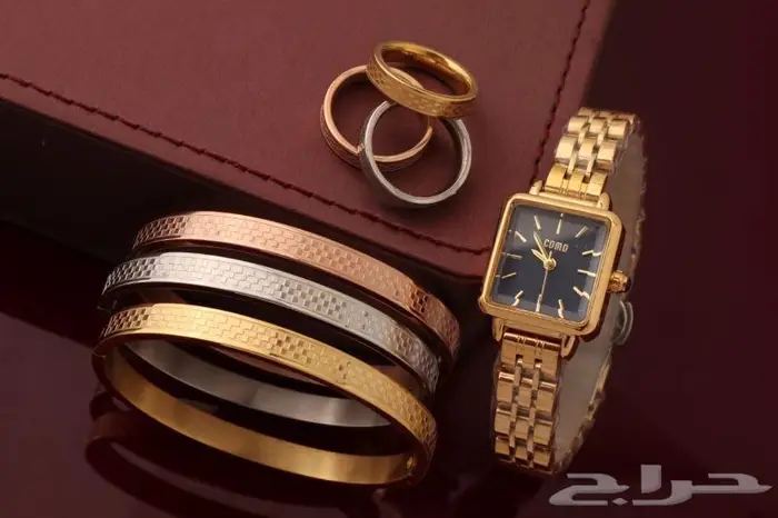 هدايا ساعات نسائية راقية مع اكسسوار 9