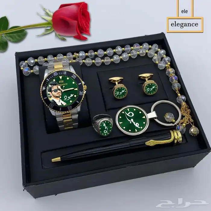 هدايا ساعه. مع سبحه. مع قلم 6
