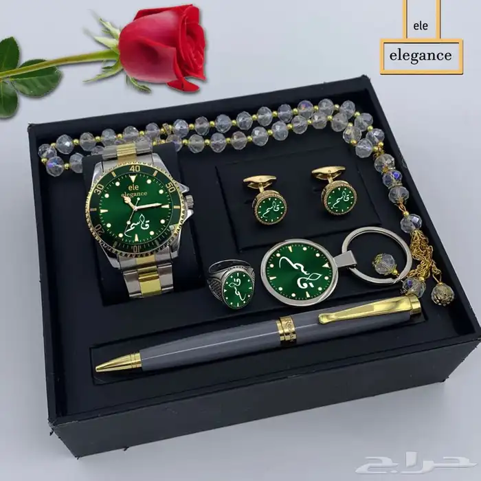 هدايا ساعه. مع سبحه. مع قلم 0