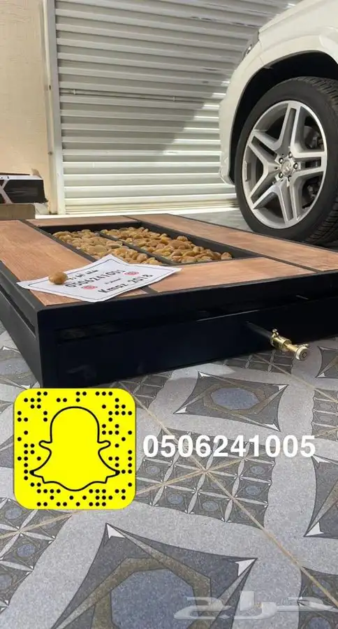 طاولات او منقد تدفئه خارجيه سيراميك مشبات منقل حدايق 61