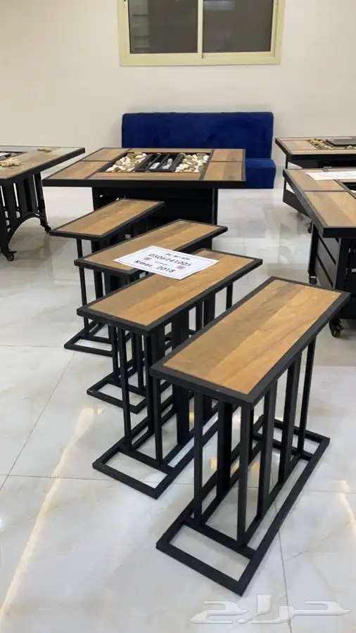 طاولات او منقد تدفئه خارجيه سيراميك مشبات منقل حدايق 57