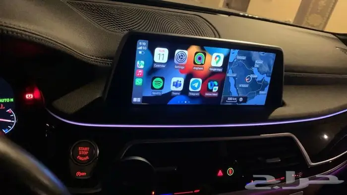 تفعيل بي ام دبليو BMW وايرلس كاربلاي CarPlay 2
