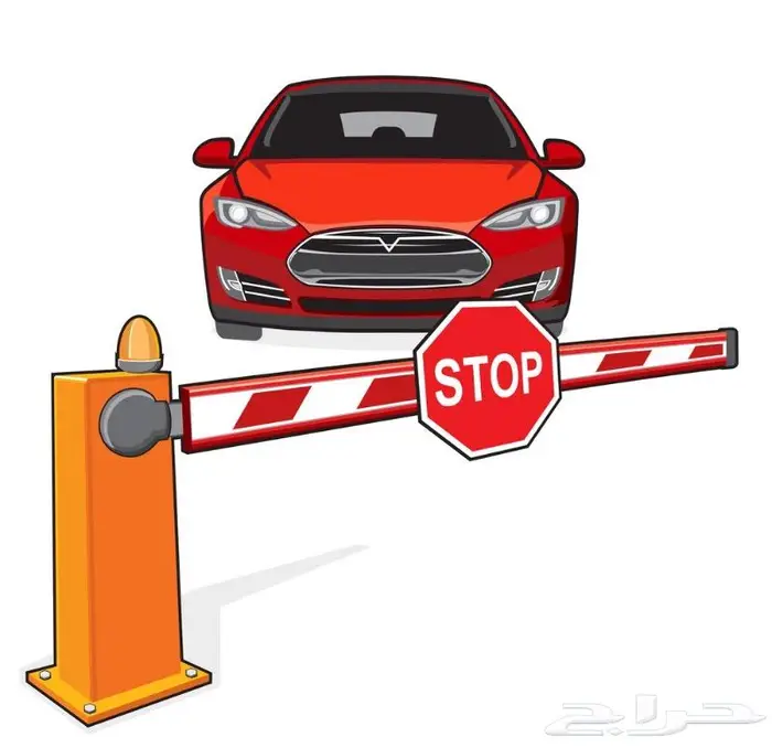 بوابات اوتماتيكية الكترونية Barrier gates 1