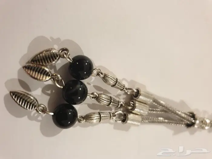 سبحة عقيق اسود فاخر 6