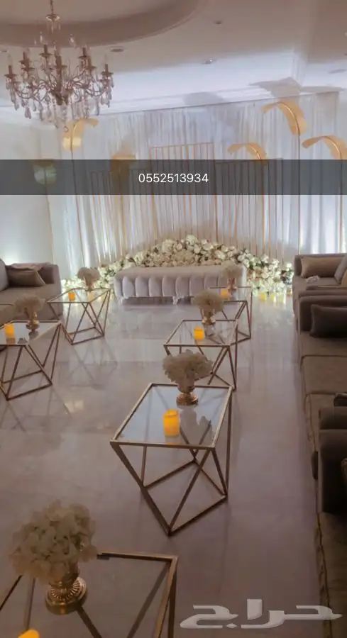 طاولات قزاز للايجار 3