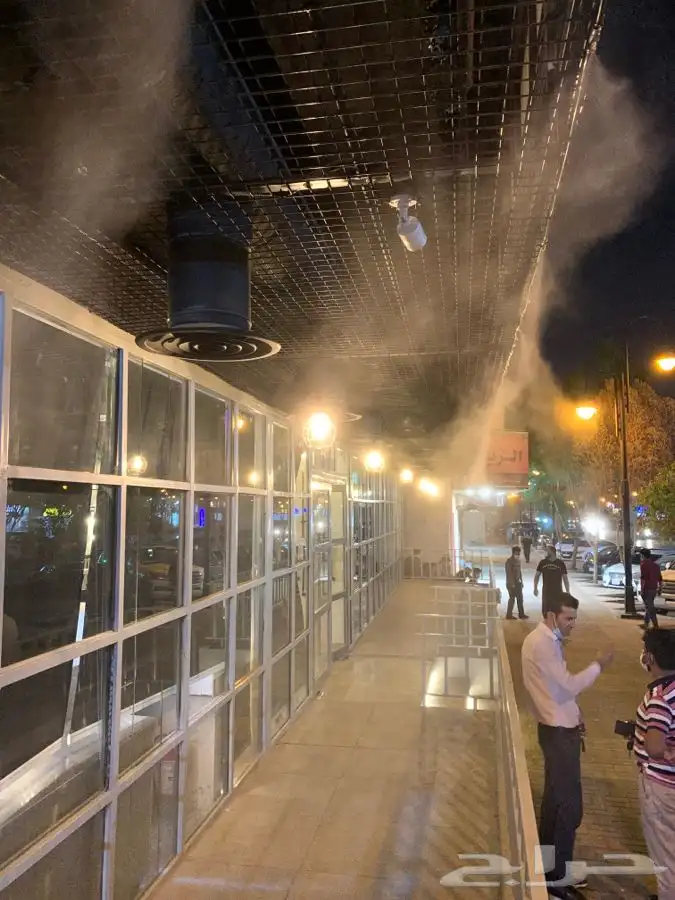بيع و تركيب رذاذ و ضباب للاستراحات والمقاهي والحدائق والبيوت 6