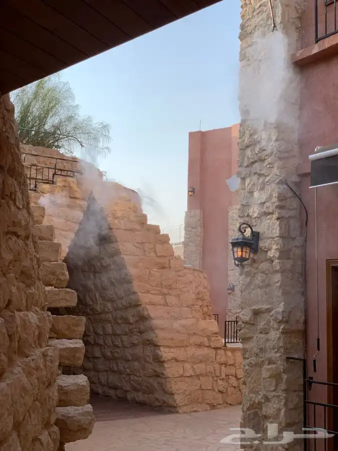 بيع و تركيب رذاذ و ضباب للاستراحات والمقاهي والحدائق والبيوت 8