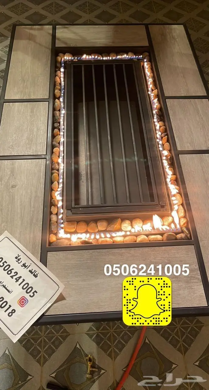 مدفاه منقد او منقل فحم وطاولات تدفئه او حطب او غاز للحدائق 57