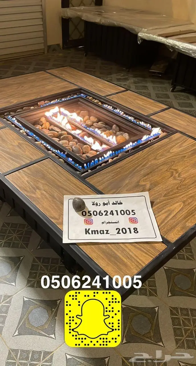 مدفاه منقد او منقل فحم وطاولات تدفئه او حطب او غاز للحدائق 67