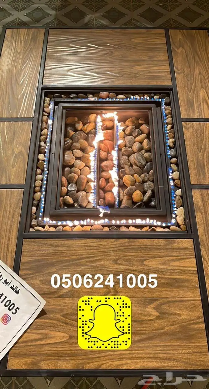 مدفاه منقد او منقل فحم وطاولات تدفئه او حطب او غاز للحدائق 69