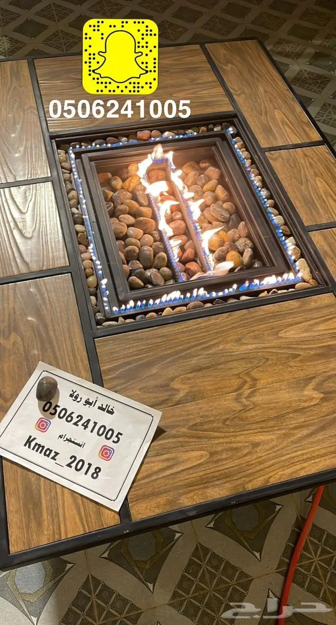 مدفاه منقد او منقل فحم وطاولات تدفئه او حطب او غاز للحدائق 72