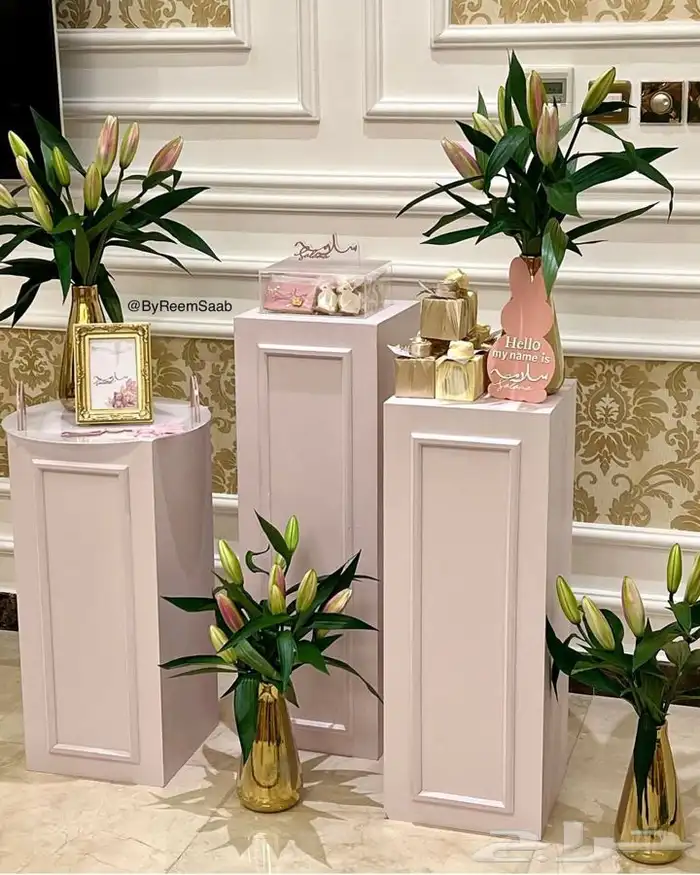 تنسيق مداخل واستقبال وحفلات التخرج 11