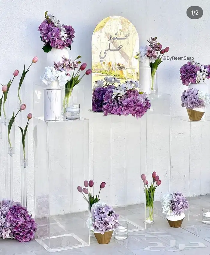 تنسيق مداخل واستقبال وحفلات التخرج 15