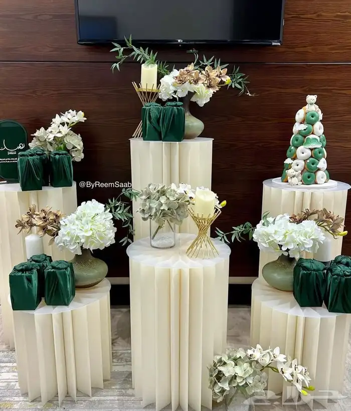 تنسيق مداخل واستقبال وحفلات التخرج 17