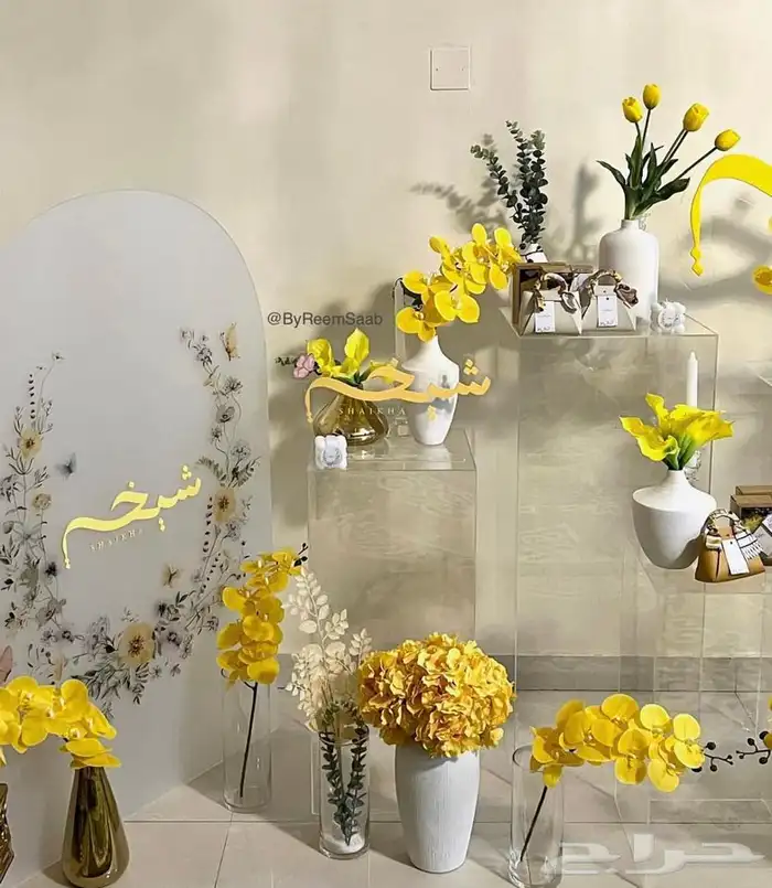 تنسيق مداخل واستقبال وحفلات التخرج 0