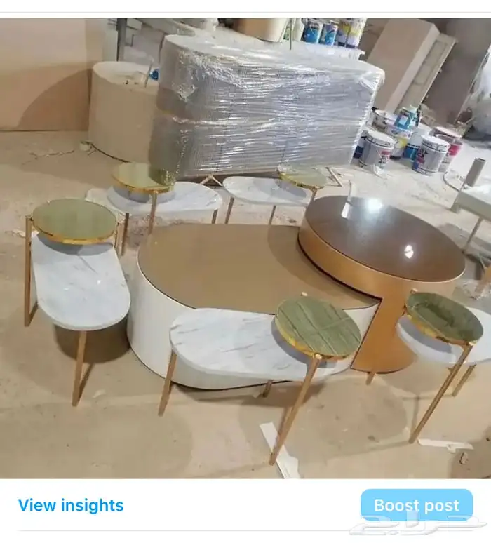 ورشه تفصيل طاولات ومداخل حسب طلب العميل ويوجد توصيل 2