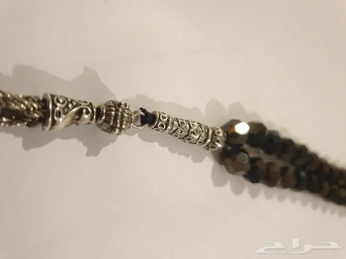 سبحة كريستال اسود صغيرة مخزنة 8