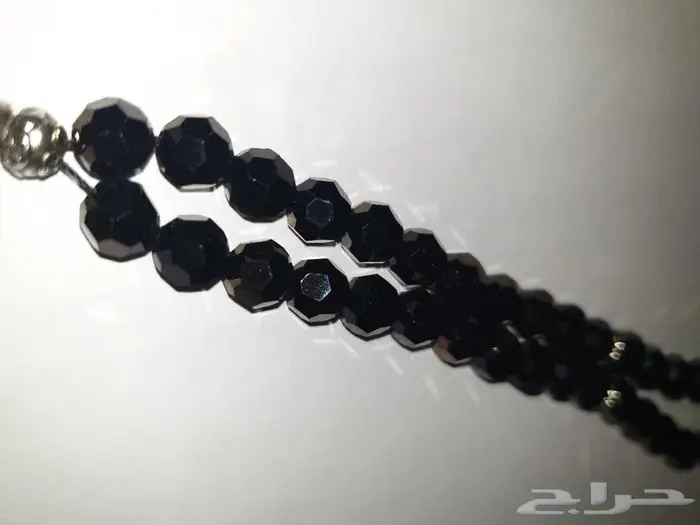 سبحة كريستال اسود صغيرة مخزنة 7