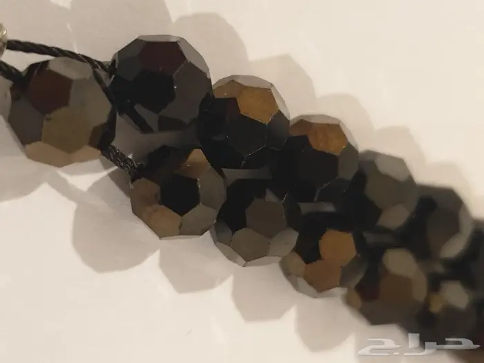 سبحة كريستال اسود صغيرة مخزنة 11