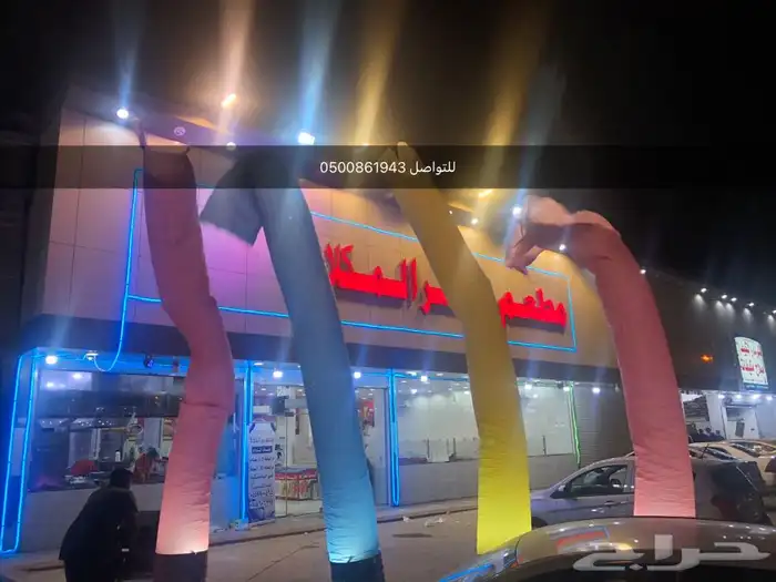 تاجير اجهزه اضاءه خضراء وشعارات للاحتفالات الوطنيه 2