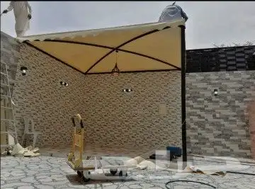 مظلات وسواتر وجميع أعمال الحداده 28