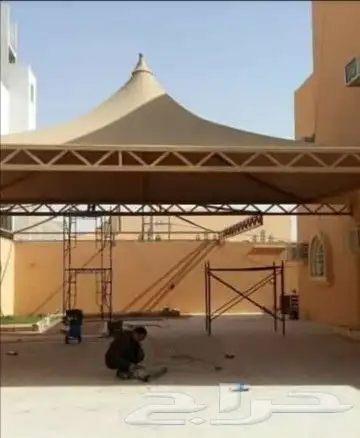 مظلات وسواتر وجميع أعمال الحداده 31