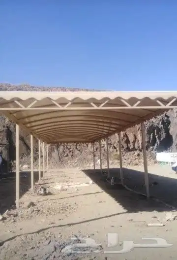 مظلات وسواتر وجميع أعمال الحداده 20