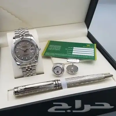 عرض اطقم رولكس رجالي ساعه قلم كبك 365SR 16