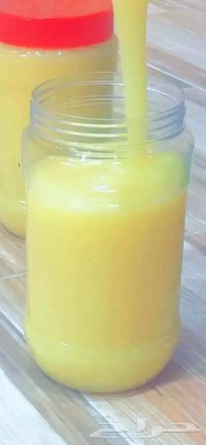 سمن معزا وكذلك زبده معزا على الشرط 0