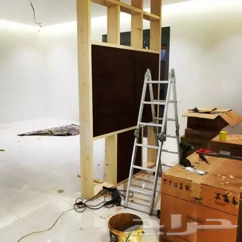 تم تنفيد أخر أعمالنا تفصيل بارتشن تلفزيون 3