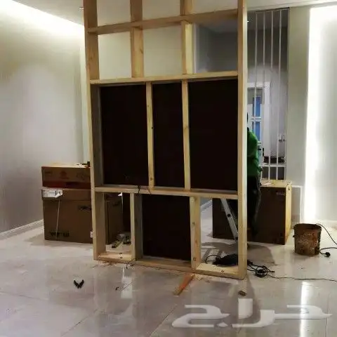 تم تنفيد أخر أعمالنا تفصيل بارتشن تلفزيون 6