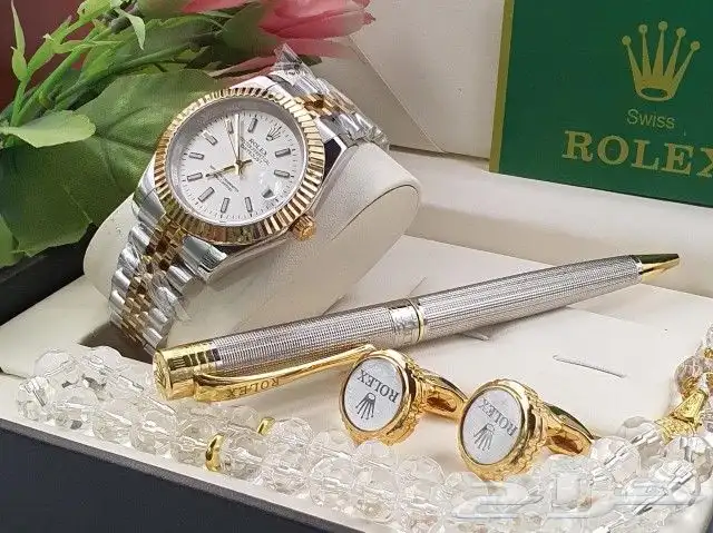 عرض اطقم رولكس رجالي ساعه قلم كبك 365SR 22