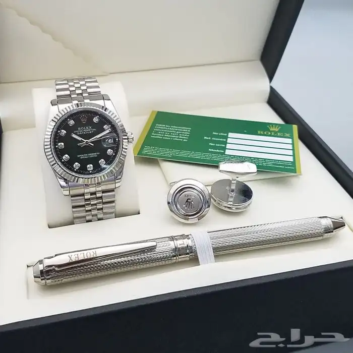 عرض اطقم رولكس رجالي ساعه قلم كبك 365SR 11