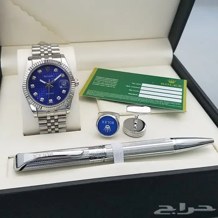 عرض اطقم رولكس رجالي ساعه قلم كبك 365SR 9