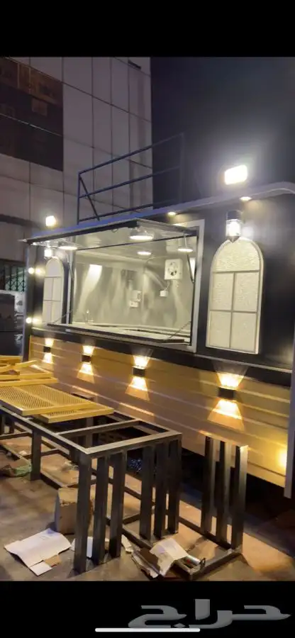 عربة فود تراك تصميم كلاسيك 1