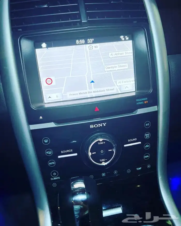 شاشة فورد ايدج سنك 3 9