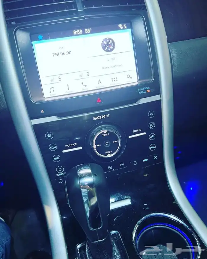 شاشة فورد ايدج سنك 3 8