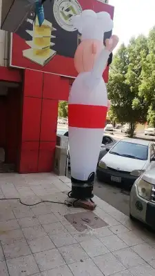 افتتاح محل و دميه متحركة و قوس بلالين مكة 3