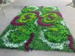 عشب صناعي وجداري وخشب مضلع مستودعات الجملة 24