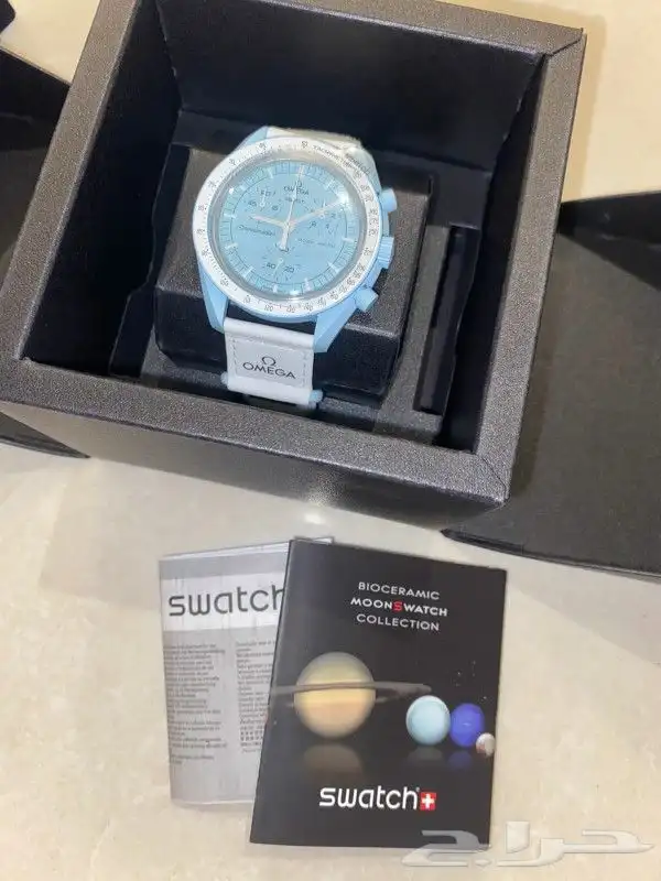ساعة سواتش x أوميقا أصلي من أمريكا للبيع 15