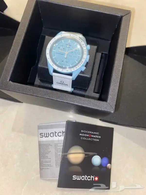 ساعة سواتش x أوميقا أصلي من أمريكا للبيع 12