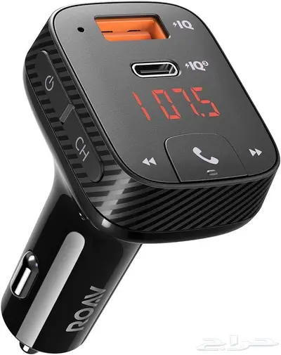 Rova Anker T2   شاحن سيارة ذكي PD   IQ مع بلوتوث وميكروفون 0
