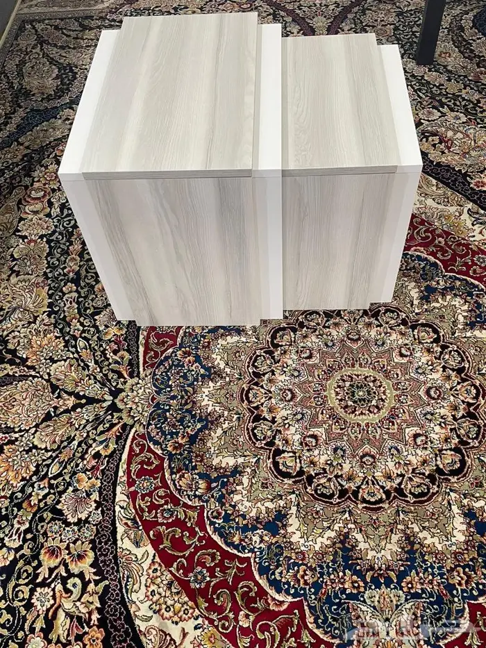 طاولة وديكور شاشه بعدة ألوان بالكرتون جديد وشحن مجاني 43