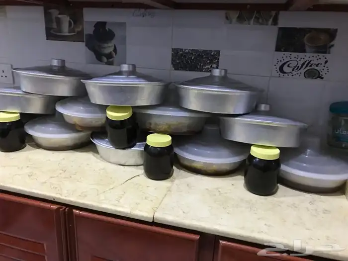 عسل سمر طلح مع سدر شمع وصافي 23