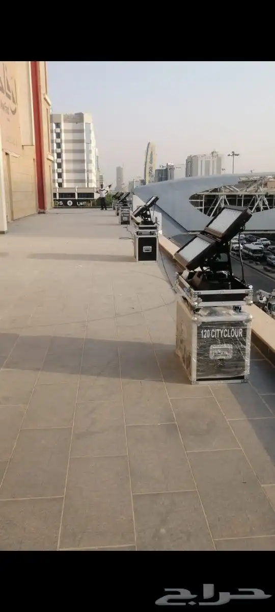 اضاءة افتتاح محلات بالونات راقصة 0