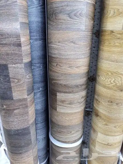 فنيل مشمعات شكل الباركيه 0