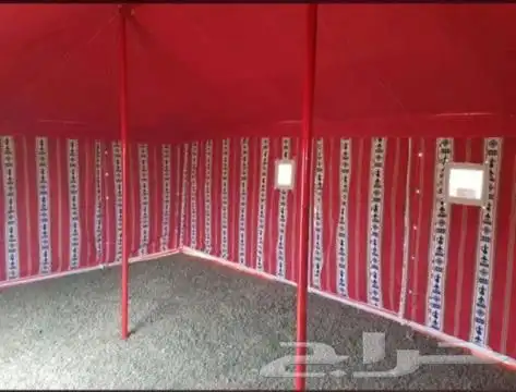 خيام باكستانية واجهة شفاف ثلاث طبقات سماكة 30 15